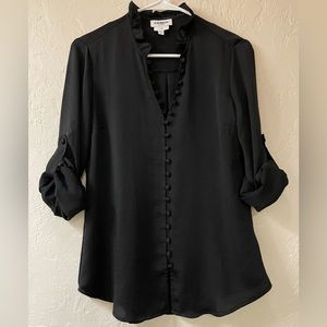 Ruffle collar blouse